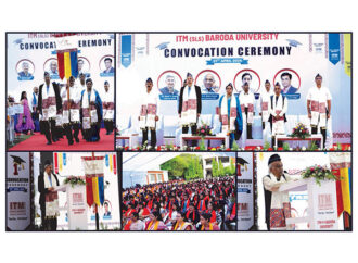 Honouring Excellence: ITM SLS Baroda University’s Inaugural Convocation with Dr. Samir V Kamat, Chairman, DRDO and Dr. A S Kiran Kumar, Former Chairman, ISRO