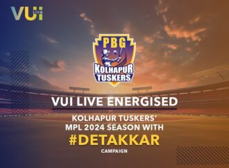 VUI Live Energised Kolhapur Tuskers’ MPL 2024 Season with ‘#DeTakkar’ Campaign