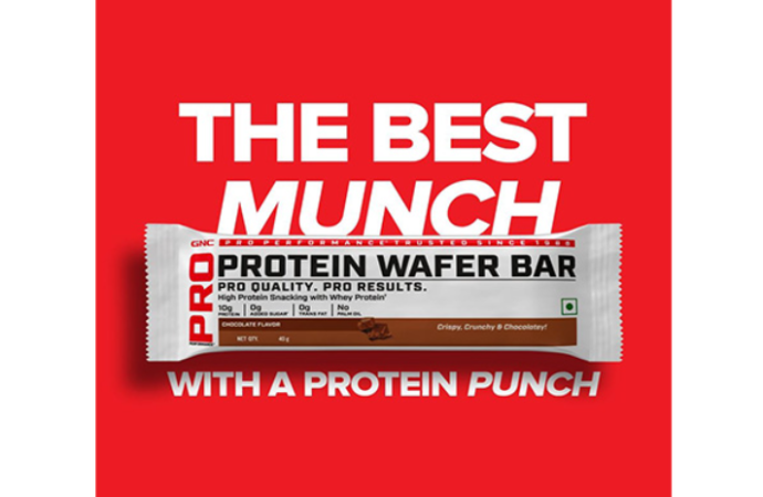 GNC India Launches Protein Wafer: The Best Munch with a Protein Punch! Xtra Crunchy. Xtra Munchy. Xtra Healthy.