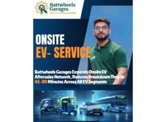 Battwheels Garages Expands Onsite EV Aftersales Network, Reduces Breakdown Time to 45–90 Minutes Across All EV Segments