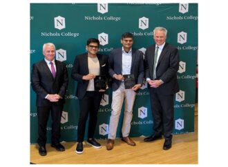 Nishant & Nikhil Rathi Felicitated at Alma Mater Nichols College for Entrepreneurial Leadership