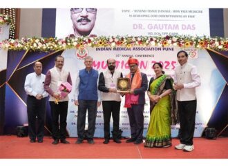 Dr. Gautam Das founder of Daradia: The Pain Clinic, Kolkata Conferred Dr. M. J. Joshi – IMA Bhushan Award at MULTICON 2025