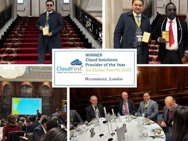 CloudFirst Technology Wins ‘Cloud Solutions Provider of the Year’ at Go Global Awards 2025