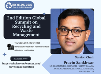 Global Recycling Summit 2026 in London Draws Record Participation; Dr. Pravin Sankhwar Shines as Keynote Speaker and Session Chair