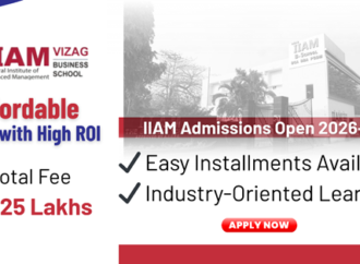 IIAM Vizag Opens PGDM Admissions for the 2026-28  Batch Phase 2