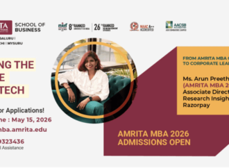 Final call: Amrita School of Business MBA Admission 2026