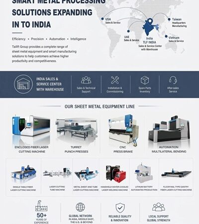 Tailift Group Introduces Intelligent Sheet Metal Processing Solutions to the Indian Market