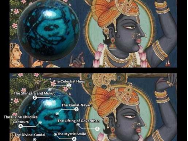 A One-in-a-Billion Geological Miracle: The Discovery of the ‘Swayambhu’ Lord Shrinathji Natural Chrysocolla Gemstone