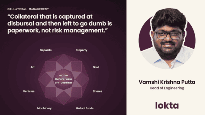 Lokta launches collateral management that prices the security daily, and names Vamshi Krishna Putta Head of Engineering